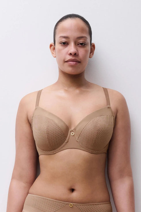 Chantelle Honey Plunge Unlined Underwire Bra