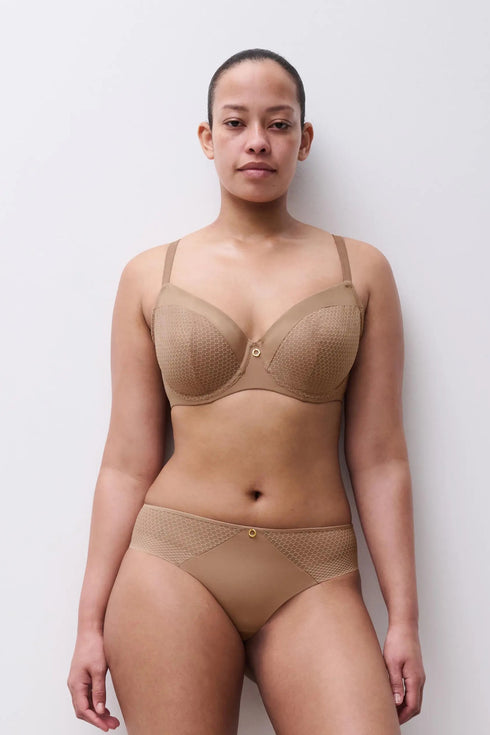 Chantelle Honey Plunge Unlined Underwire Bra