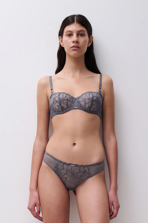 Chantelle Fleurs Lace Thong