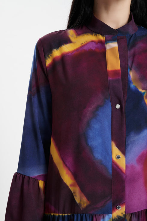 Shan Soie Long Dress