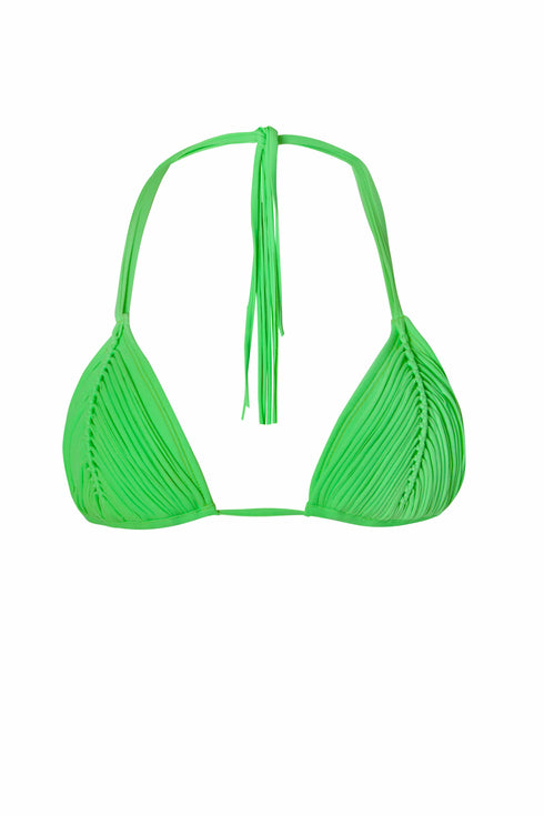 PQ Swim Kelly Green Isla Tri Top