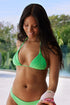 PQ Swim Kelly Green Isla Tri Top