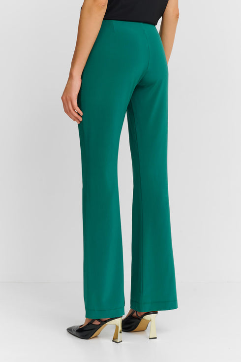 Shan Soie Silk Flared Trousers