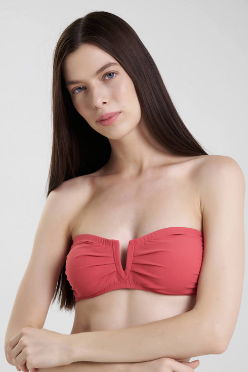Shan Classique Bandeau Bikini Top