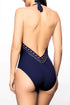 Lise Charmel 15B Ajourage Couture Plunging Back Swimsuit