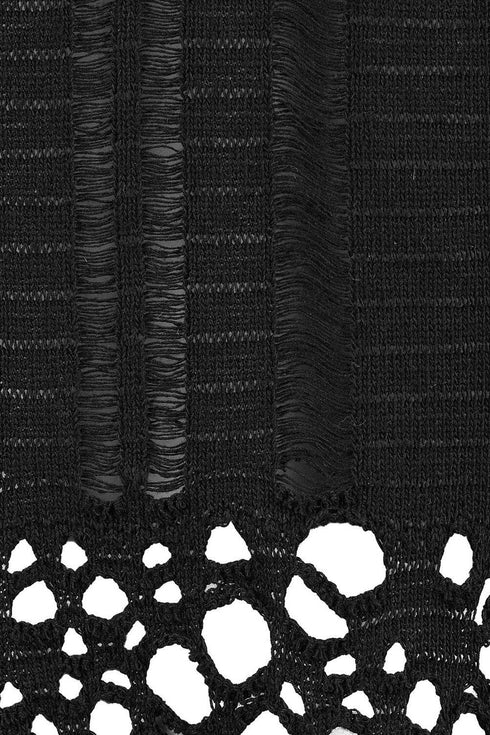 Luli Fama Day To Night Long Sleeve Short Dress