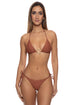 Luli Fama Muse Glow Seamless Ruched Back Brazilian Tie Side Bottom