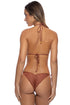 Luli Fama Muse Glow Seamless Ruched Back Brazilian Tie Side Bottom