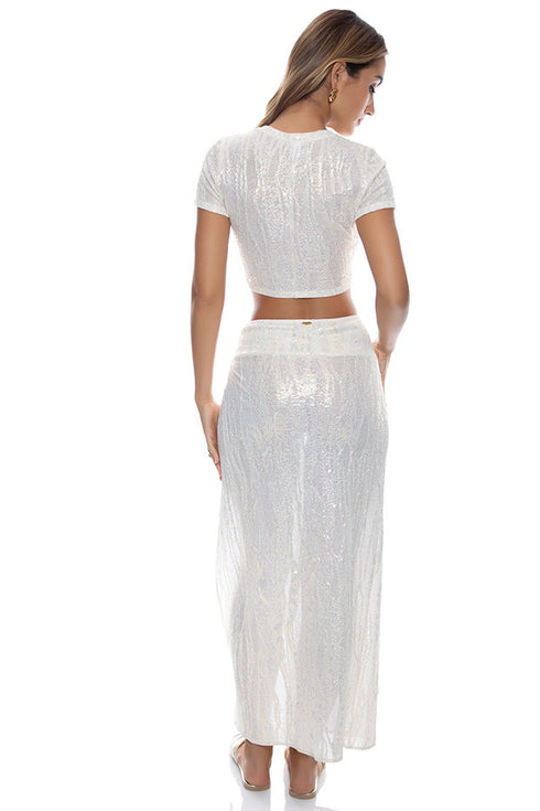 Luli Fama Opalescence Crop Top