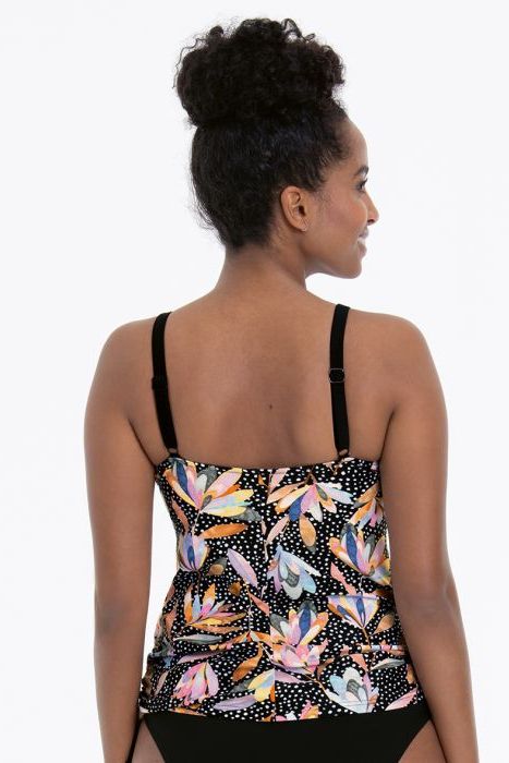 Anita Beautiful Dots Latina Mastectomy tankini Top