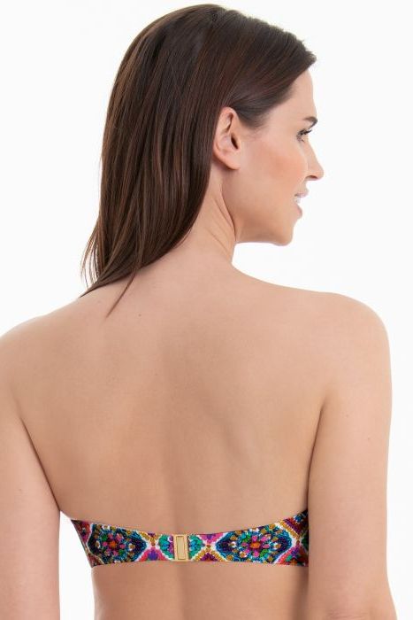 Rosa Faia Crochet Flower Bella Bikini Top