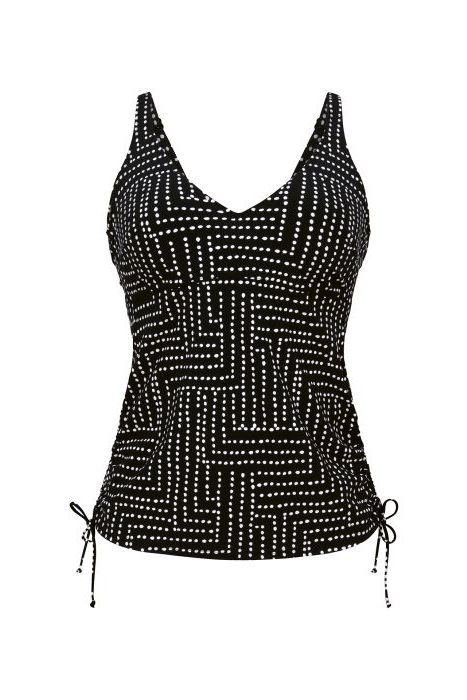 Rosa Faia Simple Art Malaika Tankini Top