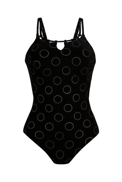 Anita Silver Pearls Bari Care Mastectomy swimsuit