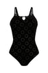 Anita Silver Pearls Bari Care Mastectomy swimsuit