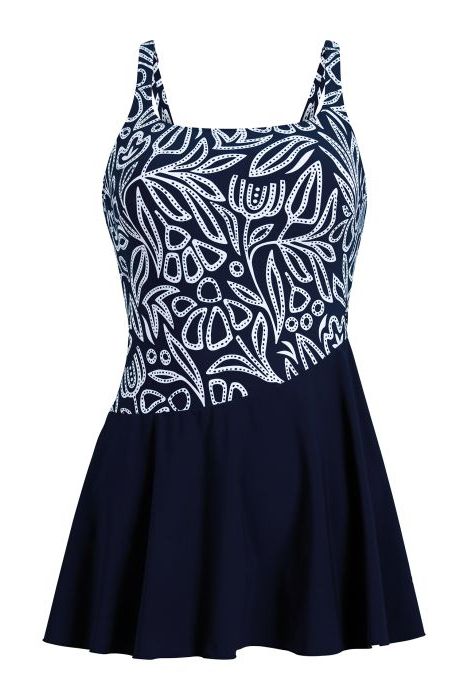 Anita Flower Dots Kista Mastectomy swimming dress