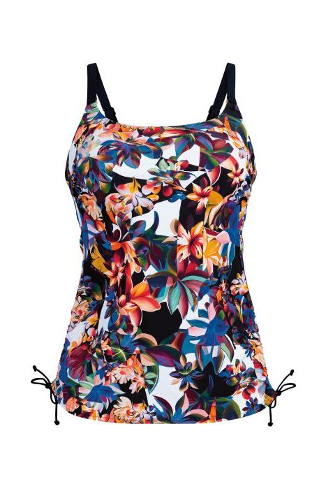 Anita Tropical Opulence Latina Mastectomy Tankini Top