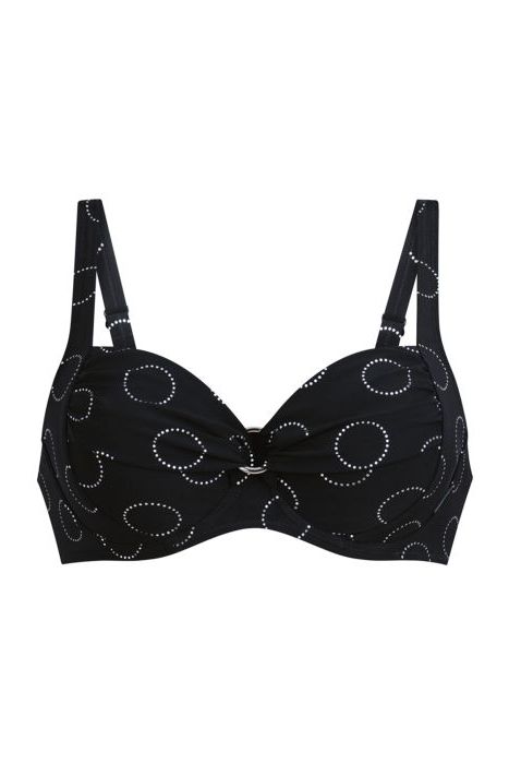 Rosa Faia Silver Pearls Elna Bikini Top