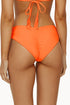 PQ Swim Mango Tango Basic Ruched Bottoms