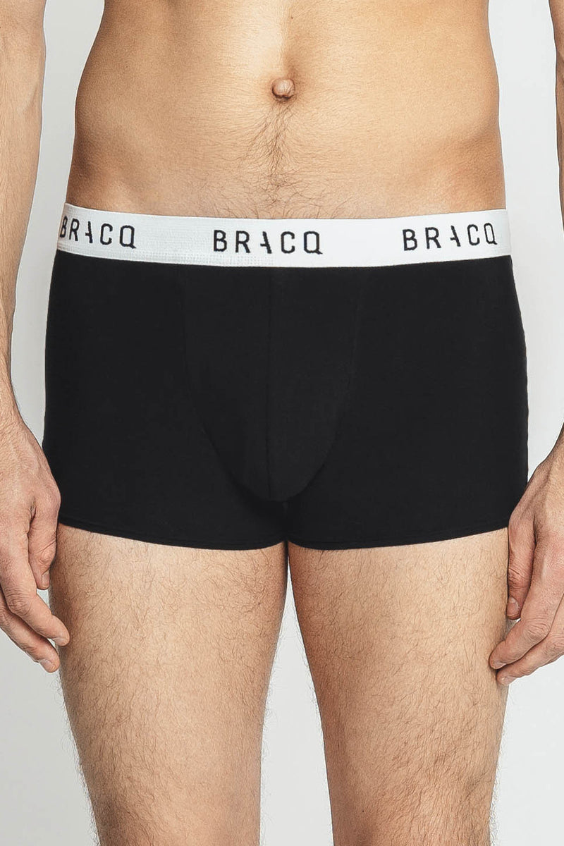 Louisa Bracq Basic Range Boxer Court BLACK