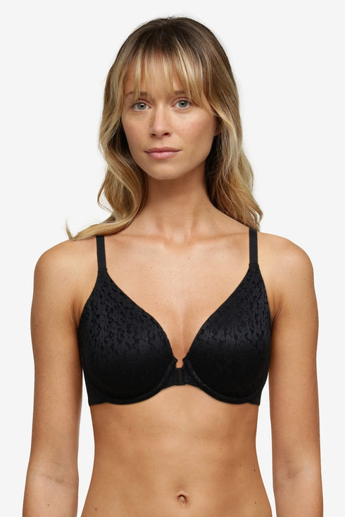 Chantelle Norah Lace Unlined Front Close Bra