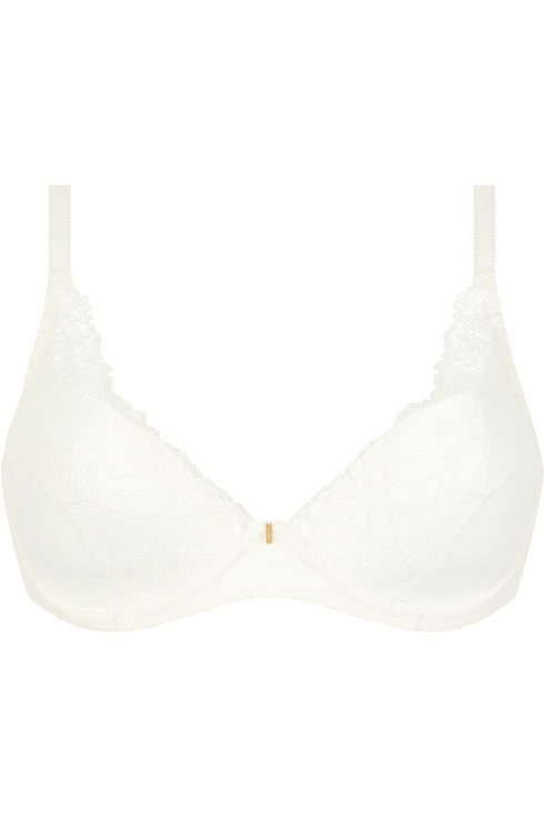 Chantelle Orangerie Dream Lace Plunge T-shirt Bra