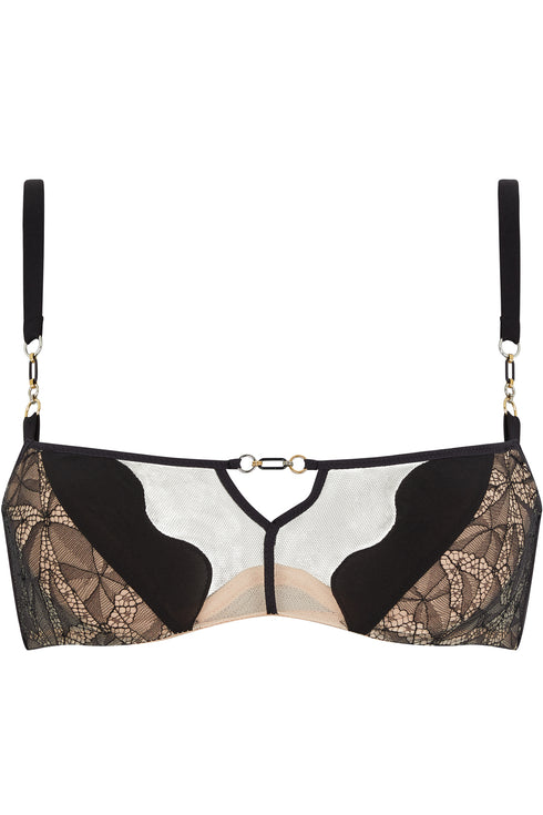 Chantelle Spark Bandeau Half-foam Bra