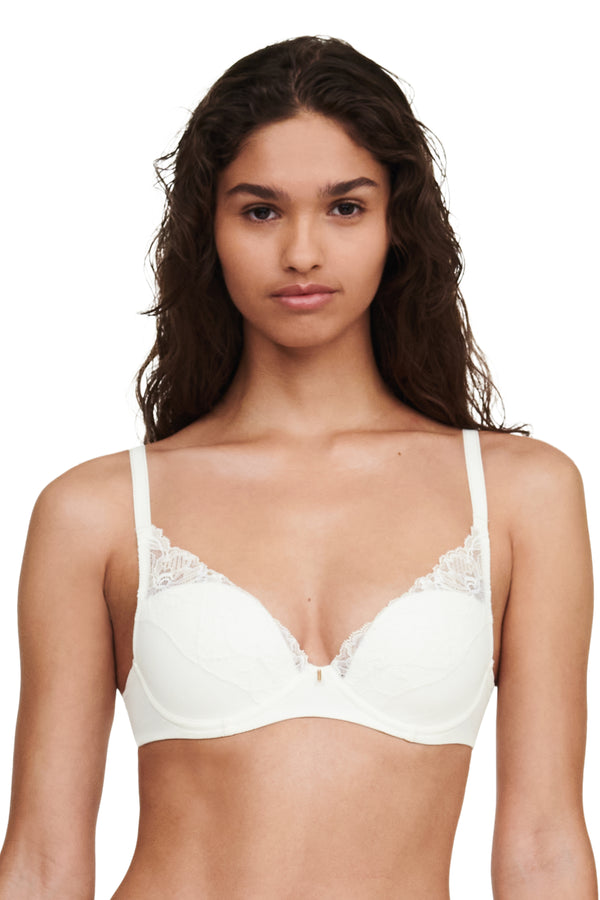 Chantelle Orangerie Dream Lace Plunge T-shirt Bra