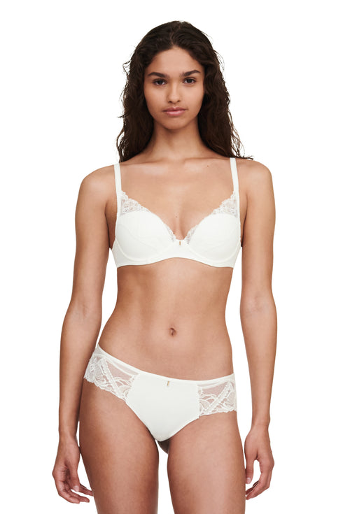 Chantelle Orangerie Dream Lace Plunge T-shirt Bra
