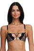 Chantelle Spark Bandeau Half-foam Bra