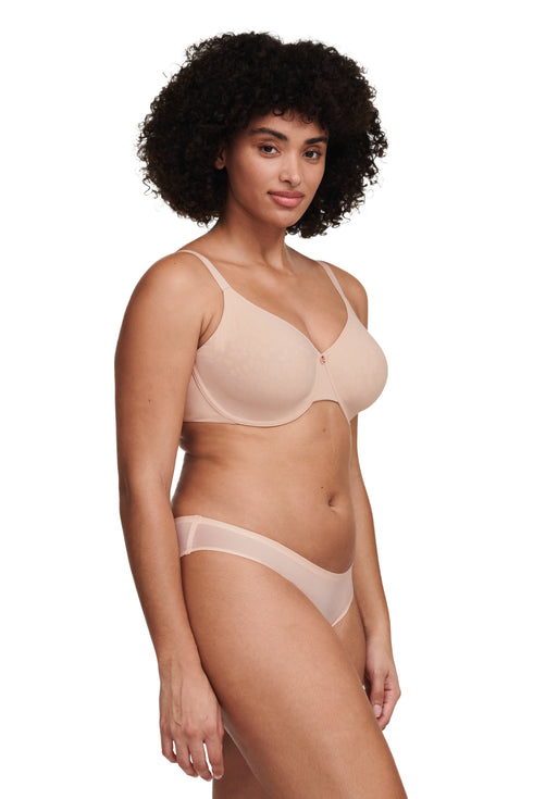 Chantelle Comfort Chic Back Smoothing Seamless Unlined Minimizer Bra