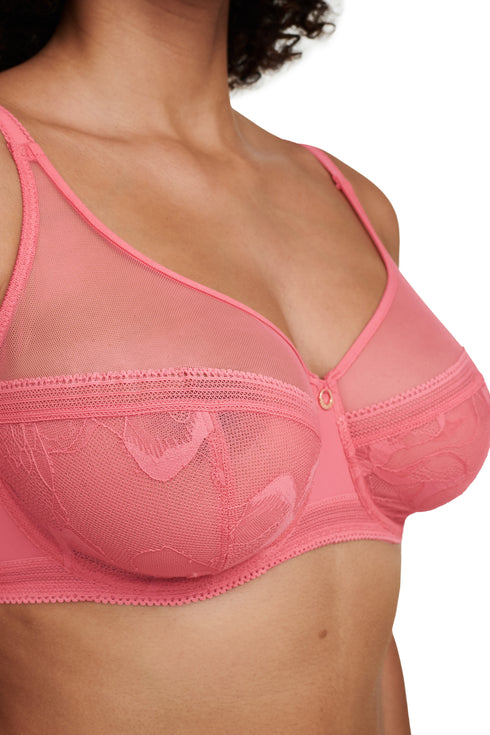 Chantelle True Lace Soutien-gorge Armaturé Très Enveloppant