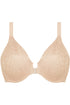 Chantelle Norah Lace Unlined Front Close Bra
