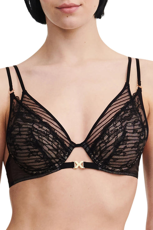 Chantelle Txture Plunge Bra