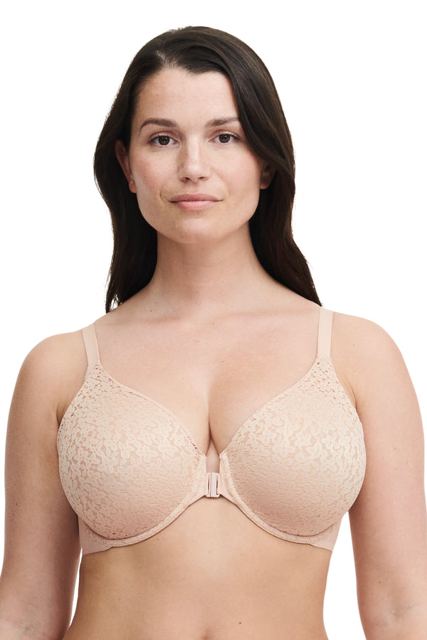 Chantelle Norah Lace Unlined Front Close Bra