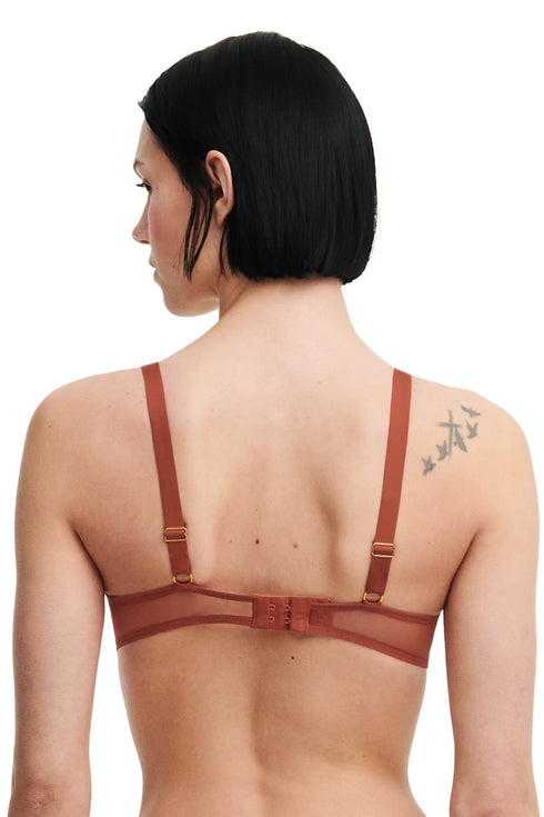 Chantelle Metallx Plunge Underwire Bra