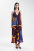Shan Soie Taffeta Maxi Dress