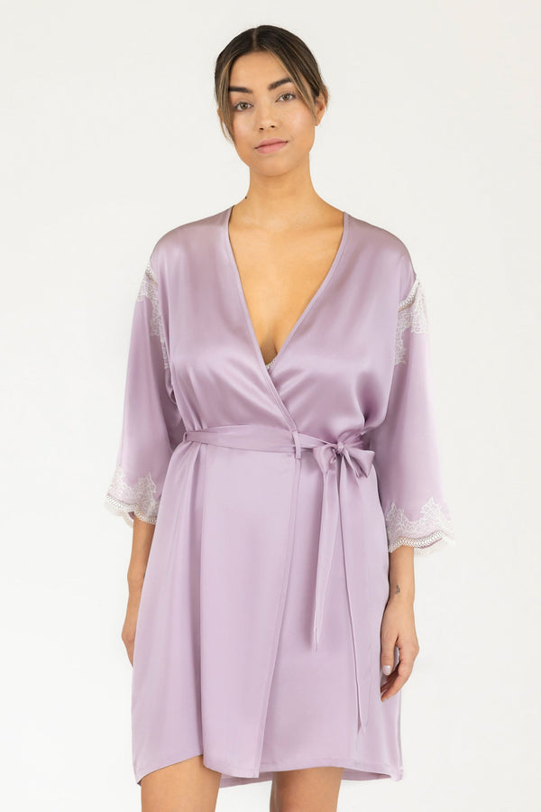 NK Imode Allegra Soulful Short Silk Robe