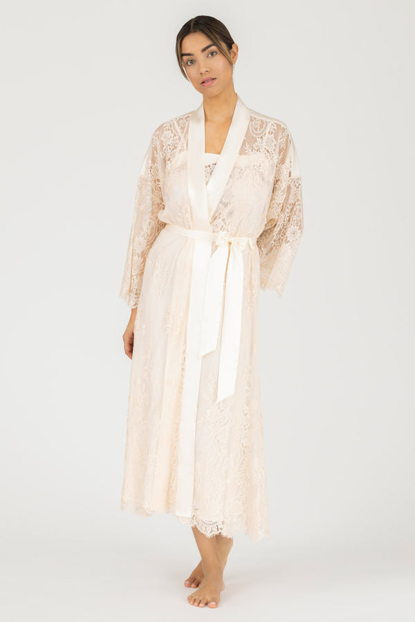 NK Imode Hailey Love Long Lace Robe