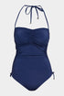 Shan Billy-Rose Modern bandeau-style one-piece