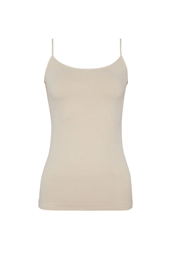 PQ Swim Luxe Layers Nude Tank