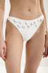 Shan Charlie-Rose Low-Rise Bikini Bottom