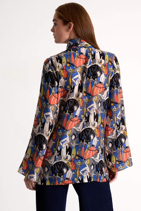Shan Céline Classic silk blouse