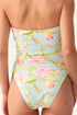 PQ Swim Petal Lettuce Edge Strapless Ring One Piece