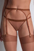 Aubade Sheer Emotion Suspender belt