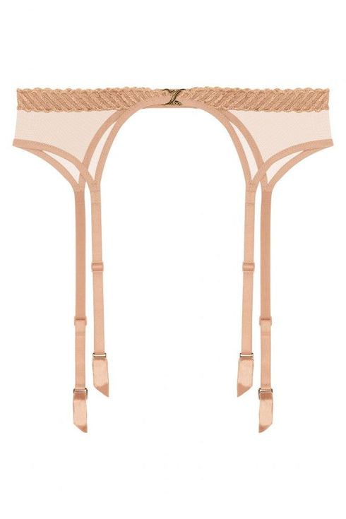 Aubade Sheer Emotion Suspender belt