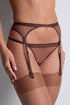 Aubade Sheer Emotion Suspender belt