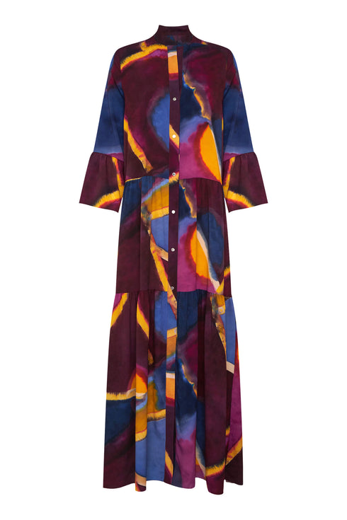 Shan Soie Long Dress