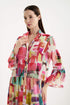 Shan Soie Taffeta Long Dress