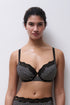Chantelle Gloss Plunge Unlined Underwire Bra
