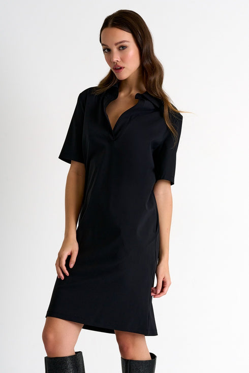 Shan Lycra Short sleeve lycra polo dress